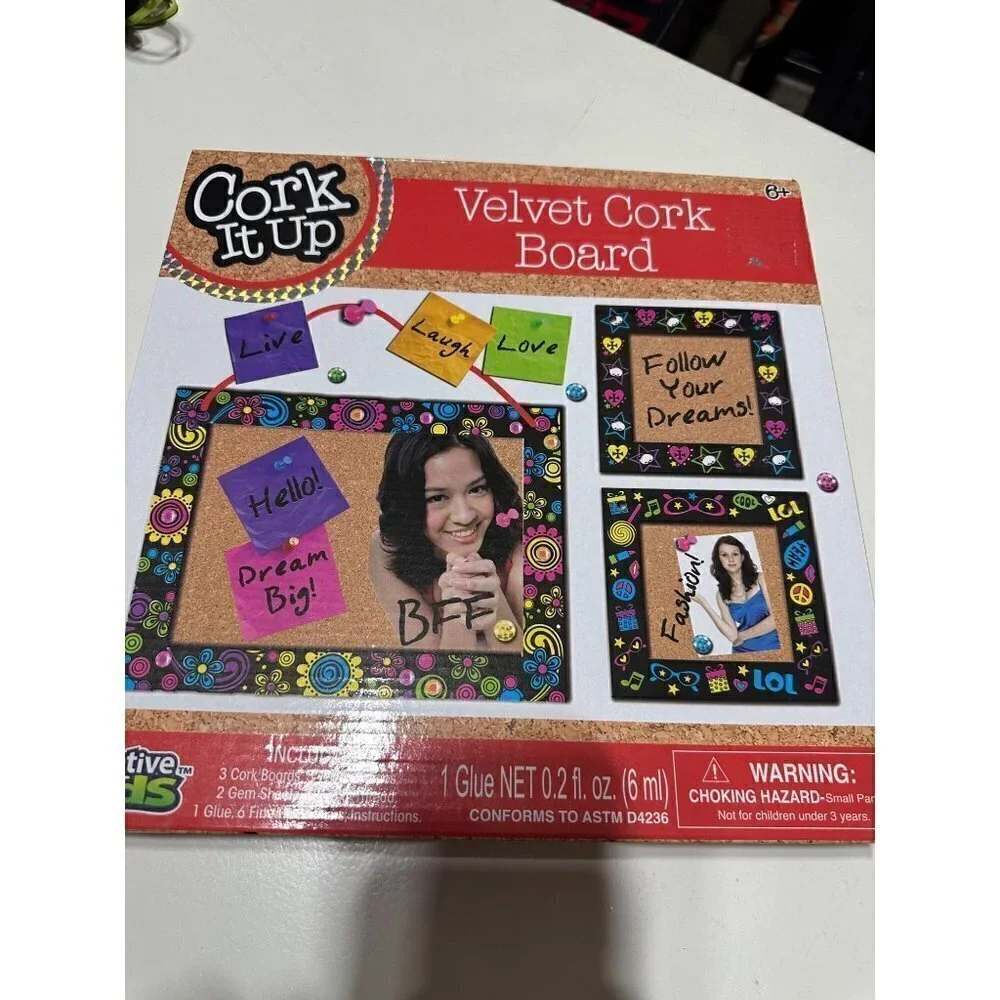 Cork It Up Velvet Cork Board
